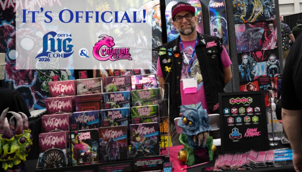 Creature Curation Tabletop Games at LUG Con 2026!