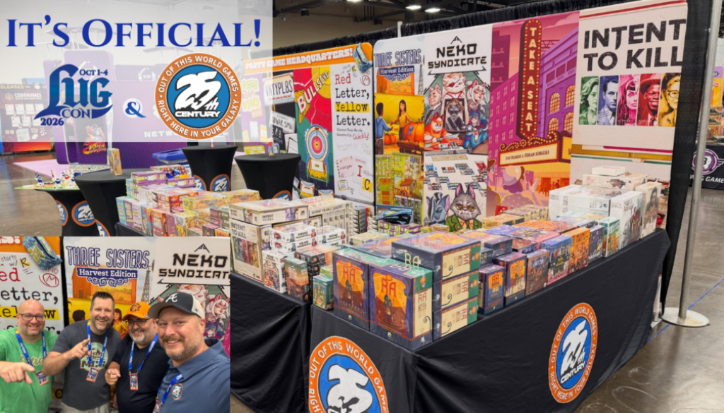 Looking for the best tabletop games at LUG Con? Visit Atlanta-based publisher 25th Century Games at LUG Con to experience their brilliant 2025 releases and exclusive 2026 sneak peeks!