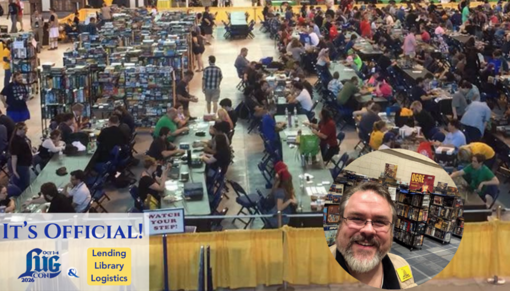 It's Official. LUG CON 2026 and Lending Library Logistics