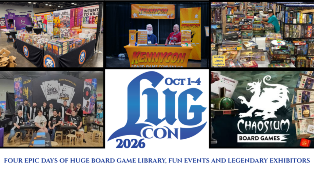 LUG CON Board Game Lineup