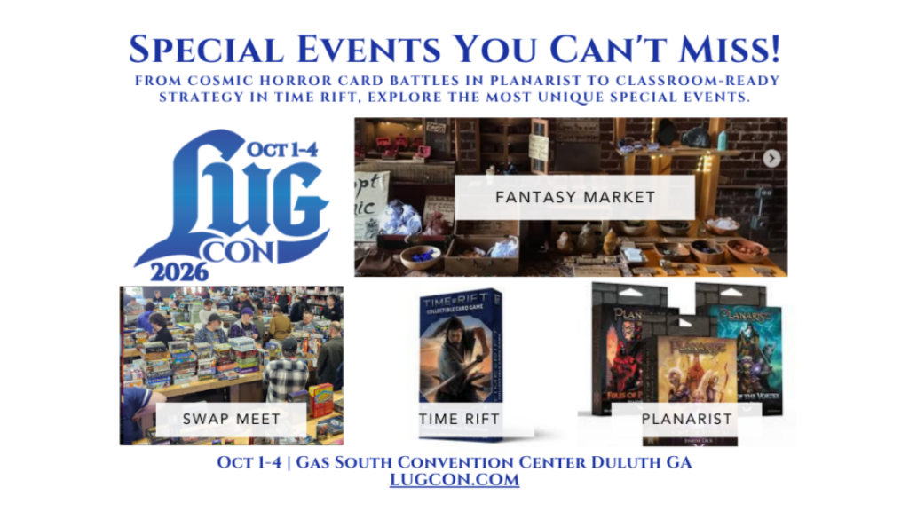 Special Events You Can't Miss! From cosmic horror card battles in Planarist to classroom-ready strategy in Time Rift, explore the most unique special events.